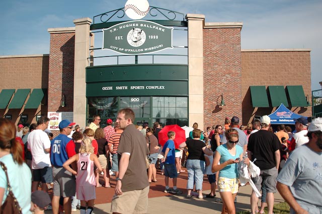 T.R. Hughes Ballpark in O’Fallon, Missouri
